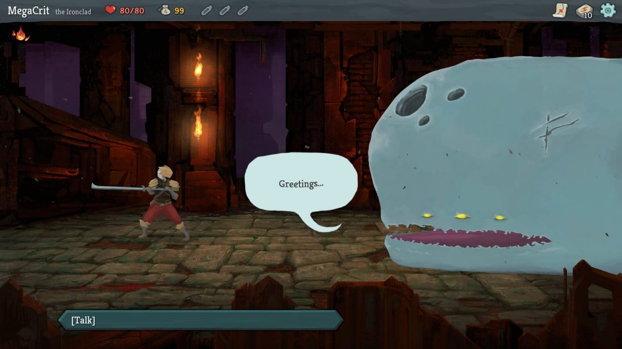 Slay the Spire card reward screen offering three cards
